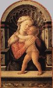 LIPPI, Fra Filippo, Madonna with the Child and two Angels g